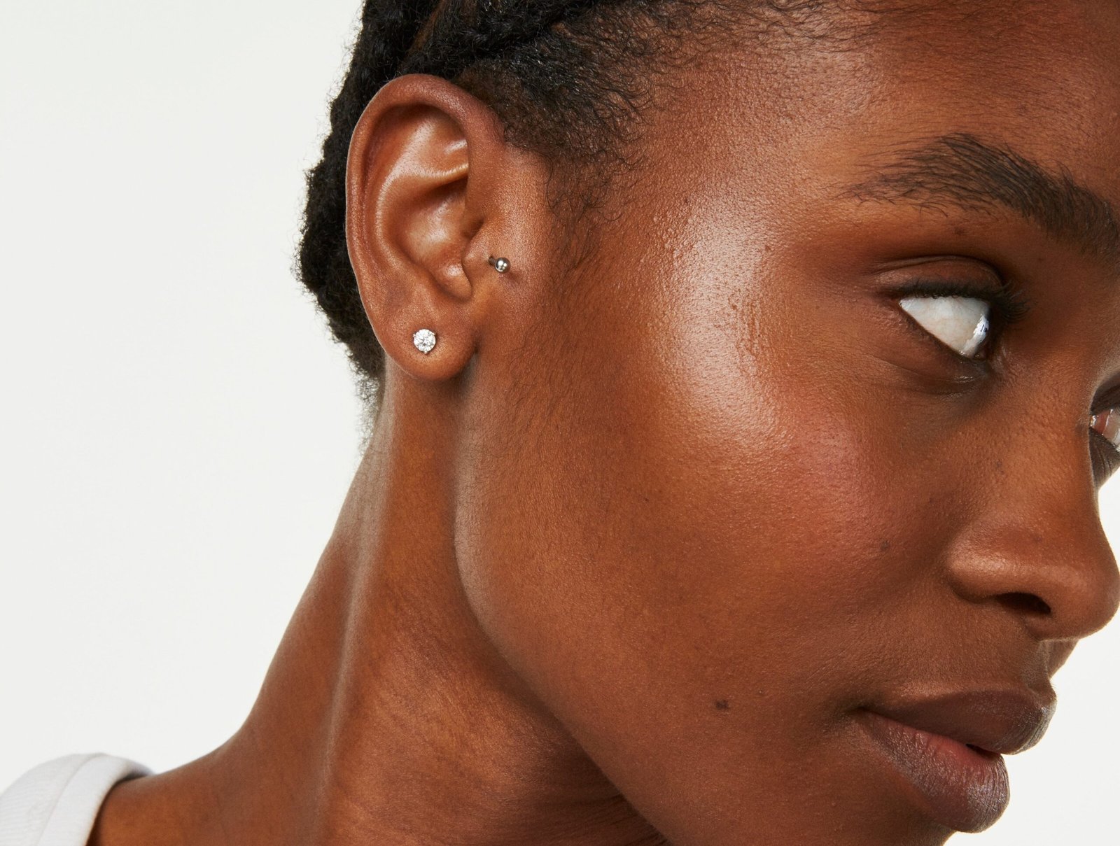 Lab-Grown Diamond ½ct. tw. Round Brilliant Solitaire Studs | White - Image 9
