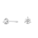 Lab-Grown Diamond ²⁄₇ct. tw. Round Brilliant Studs | White