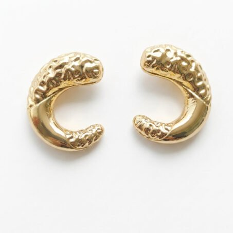 Kaeloria abstract shape Kaju Style Korean  Earrings | Trendy Minimal Jewelry | 18K Gold Plated