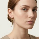Kaeloria Twisted Style Korean  Earrings | Trendy Minimal Jewelry | 18K Gold Plated