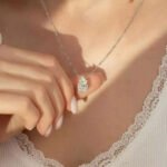 Kaeloria Pear Shape CZ Pendant Necklace | Teardrop Elegant Jewelry