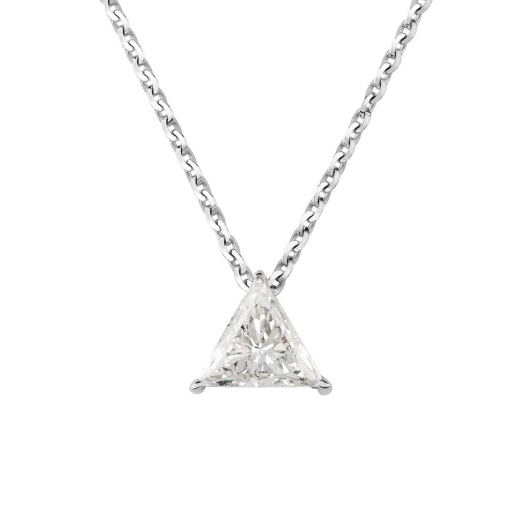 Kaeloria Trillian Cut CZ Pendant Necklace | Geometric Luxury Jewelry