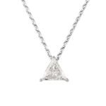 Kaeloria Trillian Cut CZ Pendant Necklace | Geometric Luxury Jewelry