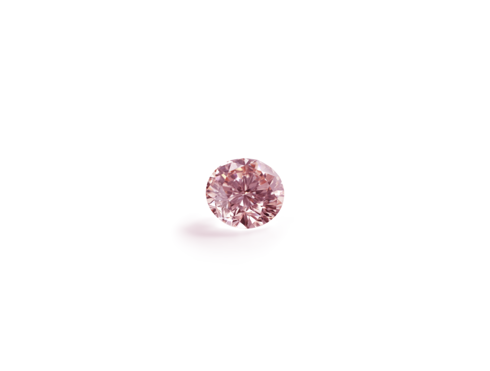 Lab-Grown Loose 1ct. Round Brilliant Diamond | Pink - Image 2