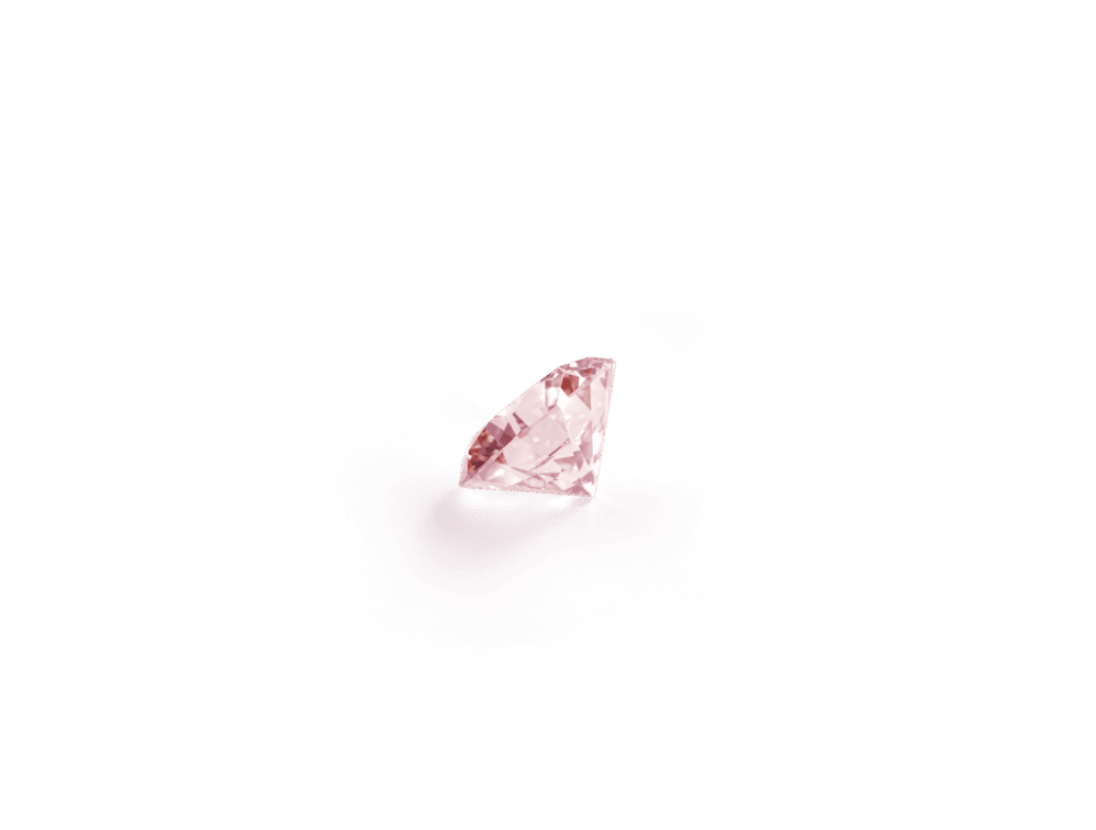Finest Lab-Grown Loose 1ct. Round Brilliant Diamond | Pink - Image 2