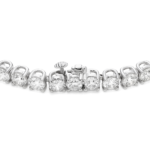 Lab-Grown Diamond Large Tennis Bracelet - G/H color, 7" length | White