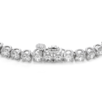 Lab-Grown Diamond Medium Tennis Bracelet - G/H color, 7" length | White