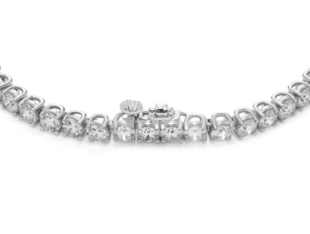 Lab-Grown Diamond Medium Tennis Bracelet - G/H color, 6.5" length | White