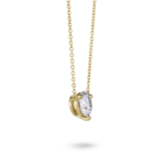 Lab-Grown Diamond 2ct. tw. Round Brilliant Studs and Pendant Yellow Gold Set | White