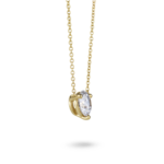 Lab-Grown Diamond 3ct. tw. Round Brilliant Studs and Pendant Yellow Gold Set | White