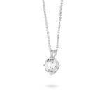 Finest Lab-Grown Diamond 2ct. Round Brilliant Solitaire Pendant | White