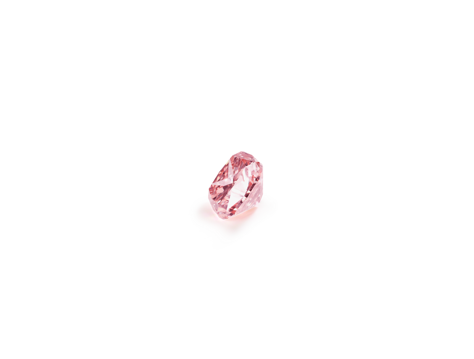 Lab-Grown Loose 1ct. Cushion Cut Diamond | Pink - Image 2