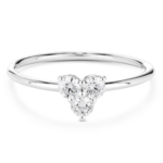Lab-Grown Diamond ³⁄₁₀ct. tw. Mini Trio Round Brilliant Ring | White