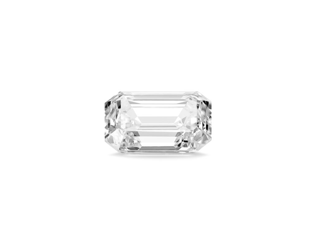 Finest Lab-Grown Loose 2ct. Emerald Cut Diamond | White - Image 3