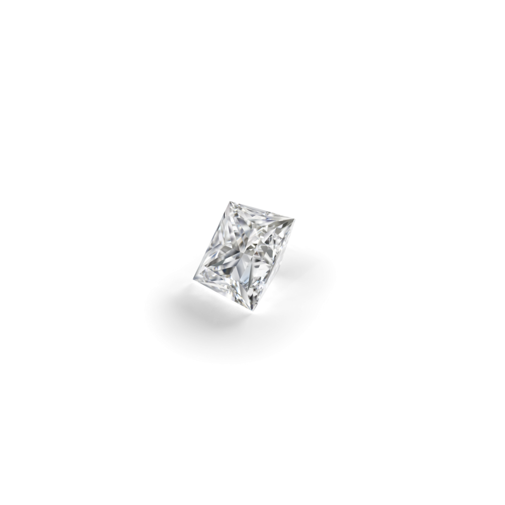 Finest Lab-Grown Loose 1ct. Princess Cut Diamond | White - Image 2