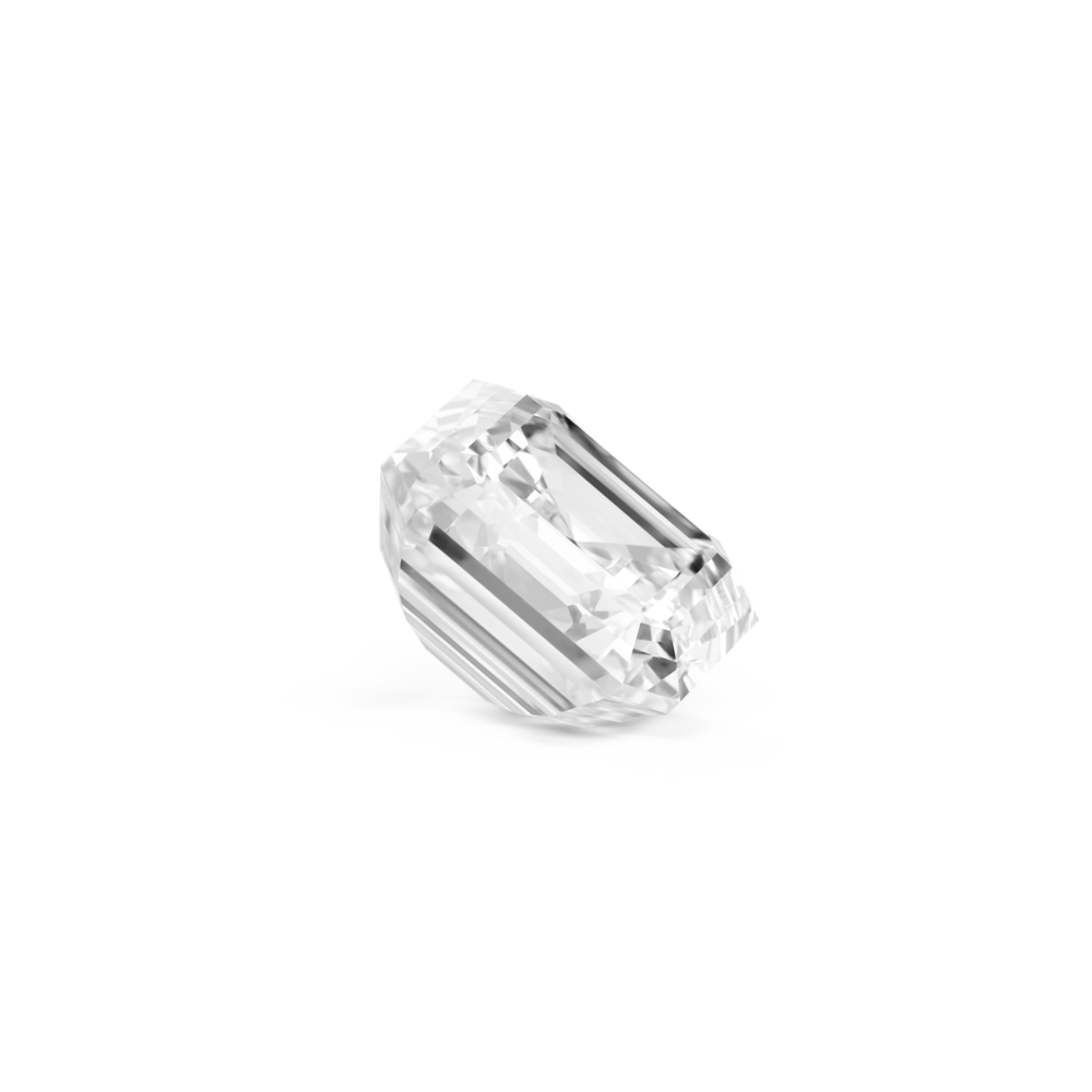 Lab-Grown Loose 2½ct. Asscher Cut Diamond | White - Image 3