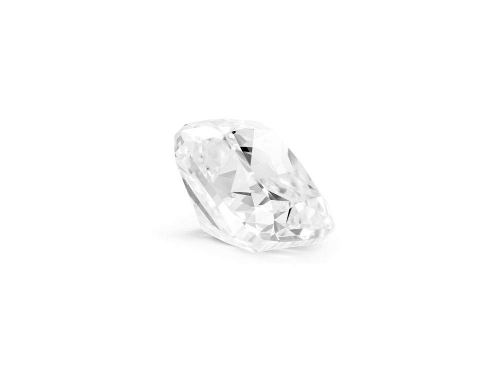 Finest Lab-Grown Loose 2½ct. Cushion Cut Diamond | White - Image 3