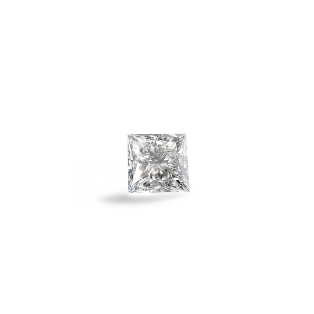 Lab-Grown Loose 1ct. Princess Cut Diamond | White - Image 2