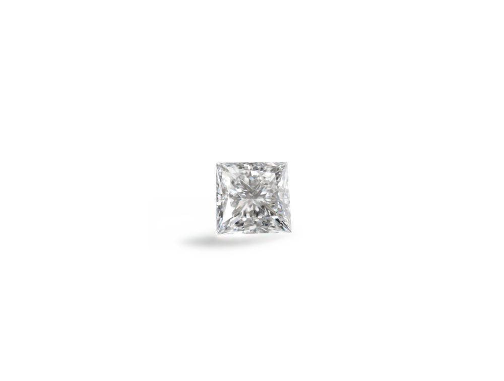Lab-Grown Loose 1ct. Princess Cut Diamond | White - Image 2