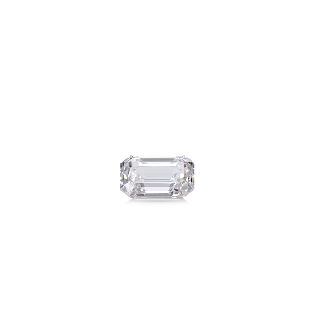 Lab-Grown Loose 1ct. Emerald Cut Diamond | White - Image 3
