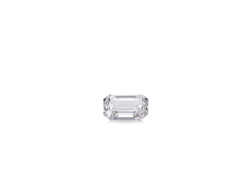 Lab-Grown Loose 1ct. Emerald Cut Diamond | White - Image 3