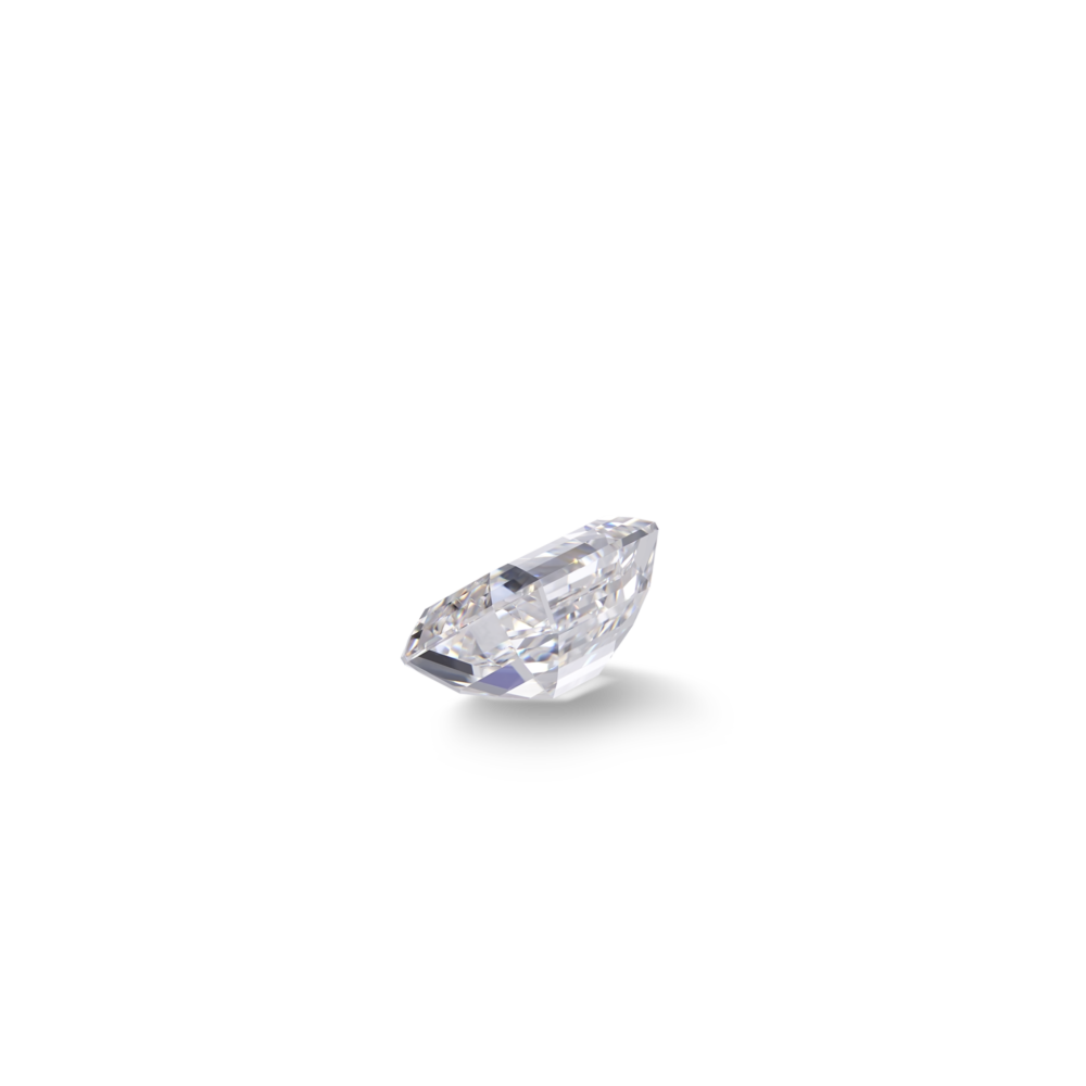 Lab-Grown Loose 1ct. Emerald Cut Diamond | White - Image 2